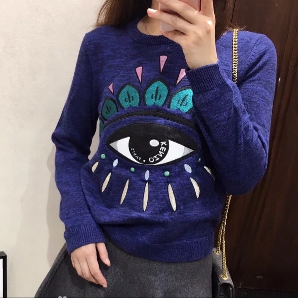 KENZO Midnight Evil Eye Sweater